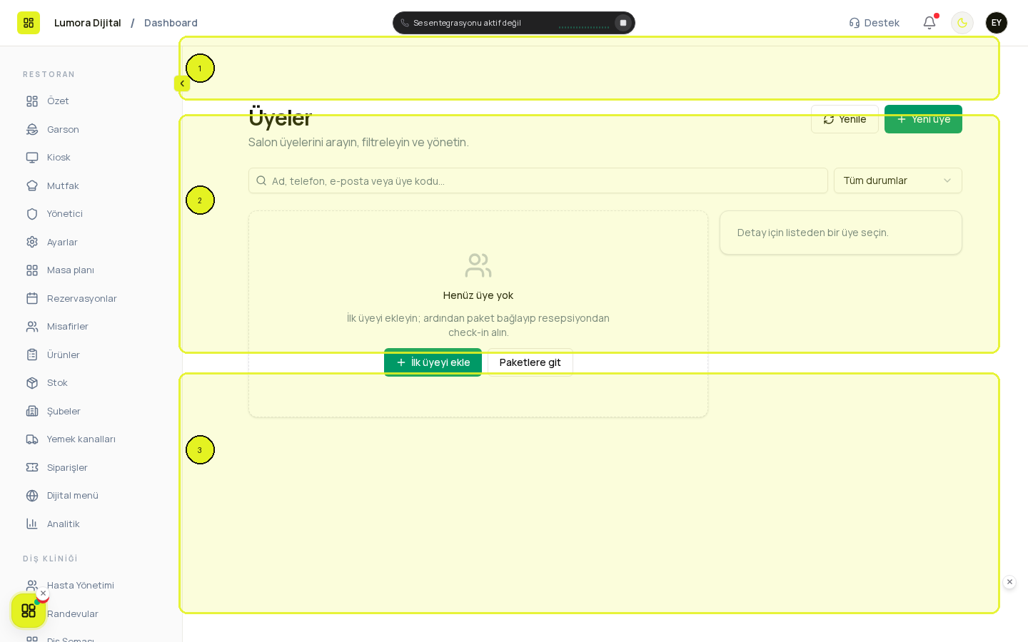 Panel ekranı